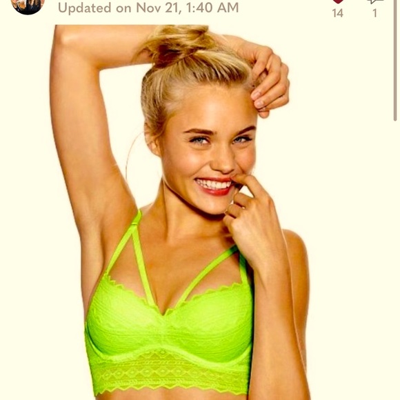 3 small VS bras. Comfiest of bralettes while still having great boob support - Picture 7 of 11